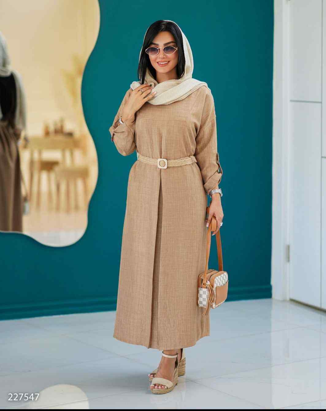 تصویر 1 از تن پوش با پارچه سبک و تابستانی + سفارش عمده