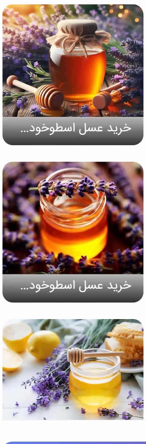 تصویر 5 از فروش عسل اسطوخودوس با شرایط استثنایی