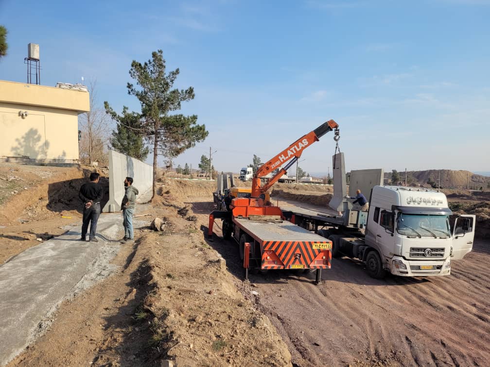 تصویر 1 از قیمت دیوار خود ایستا بتنی پیش ساخته تهران