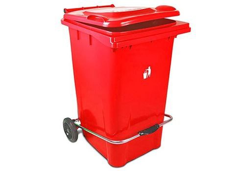 قیمت عمده سطل زباله 60 لیتری سبلان پدال دار