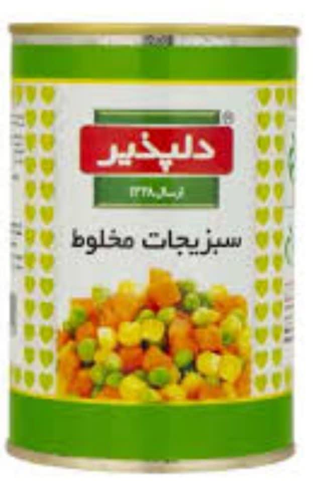 تصویر 3 از قیمت خرید عمده کنسرو سبزیجات مخلوط + خرید عمده