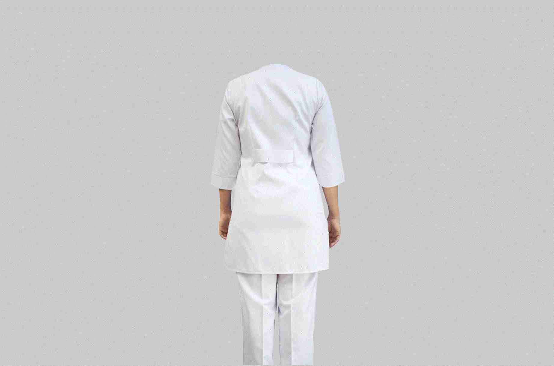 تصویر 1 از قیمت خرید روپوش پزشکی زنانه کیمیا + فروش ویژه قیمت استثنایی