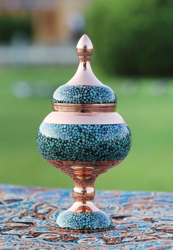 تصویر 2 از شکلات خوری فیروزه کوب مدل کاپ خرید