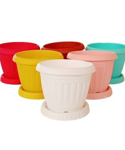 قیمت خرید انواع گلدان پلاستیکی