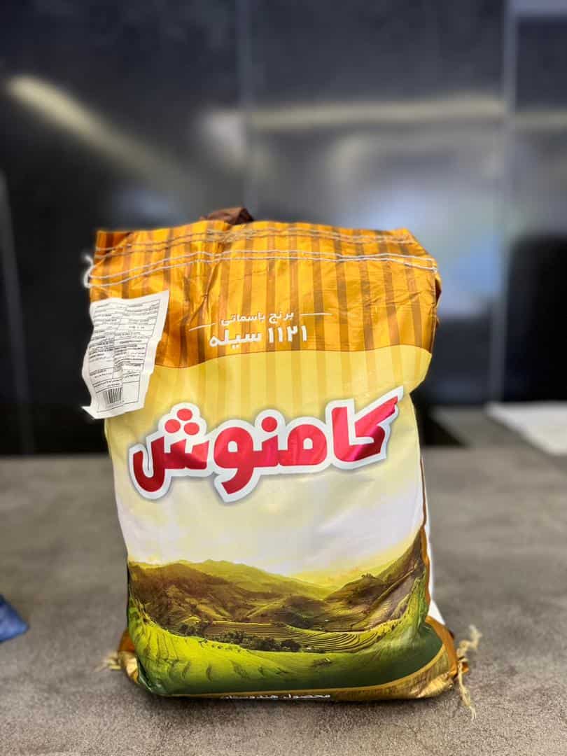 قیمت فروش برنج هندی ۱۱۲۱ باسماتی سیله کامنوش