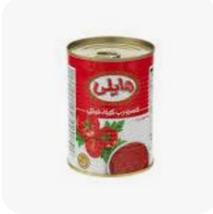تصویر 1 از رب گوجه‌ فرنگی هایلی 700 گرمی + انتخابی برتر