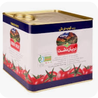 تصویر 2 از رب دریان دشت شیشه آیی 1550 + بسته 6 عددی