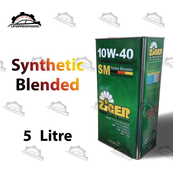 تصویر 1 از قیمت و خرید روغن موتور زیگر 10w 40 پنج لیتری SM + فروش عمده