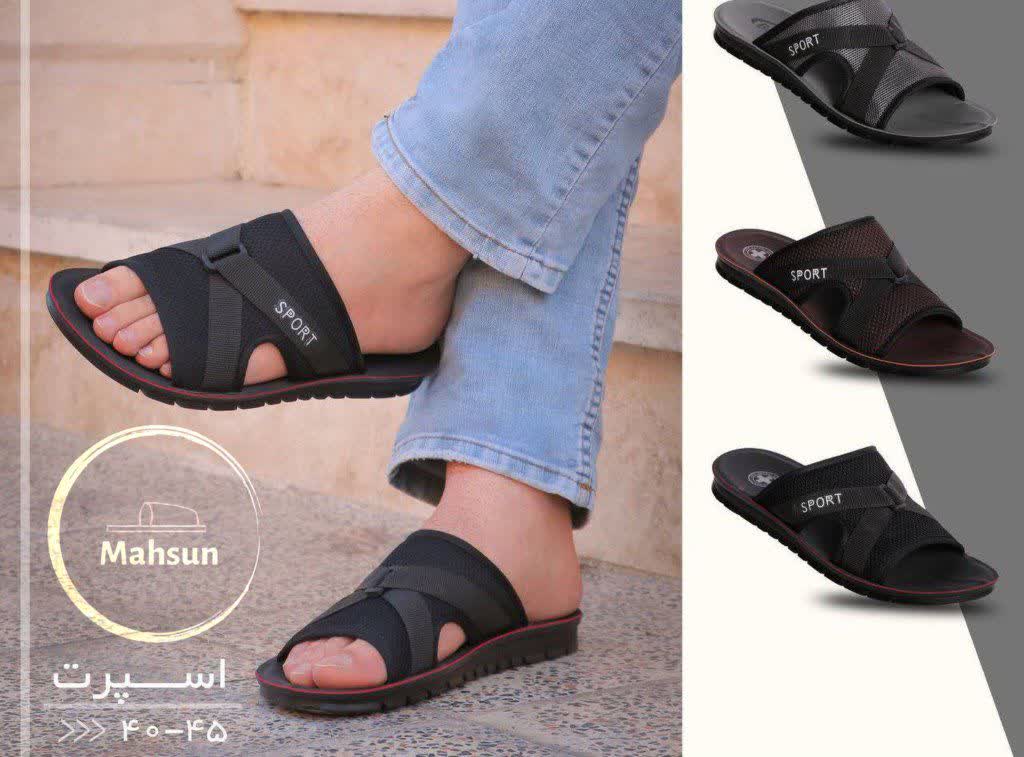 تصویر 3 از فروش عمده دمپایی طبی مردانه اسپرت + ارزان قیمت