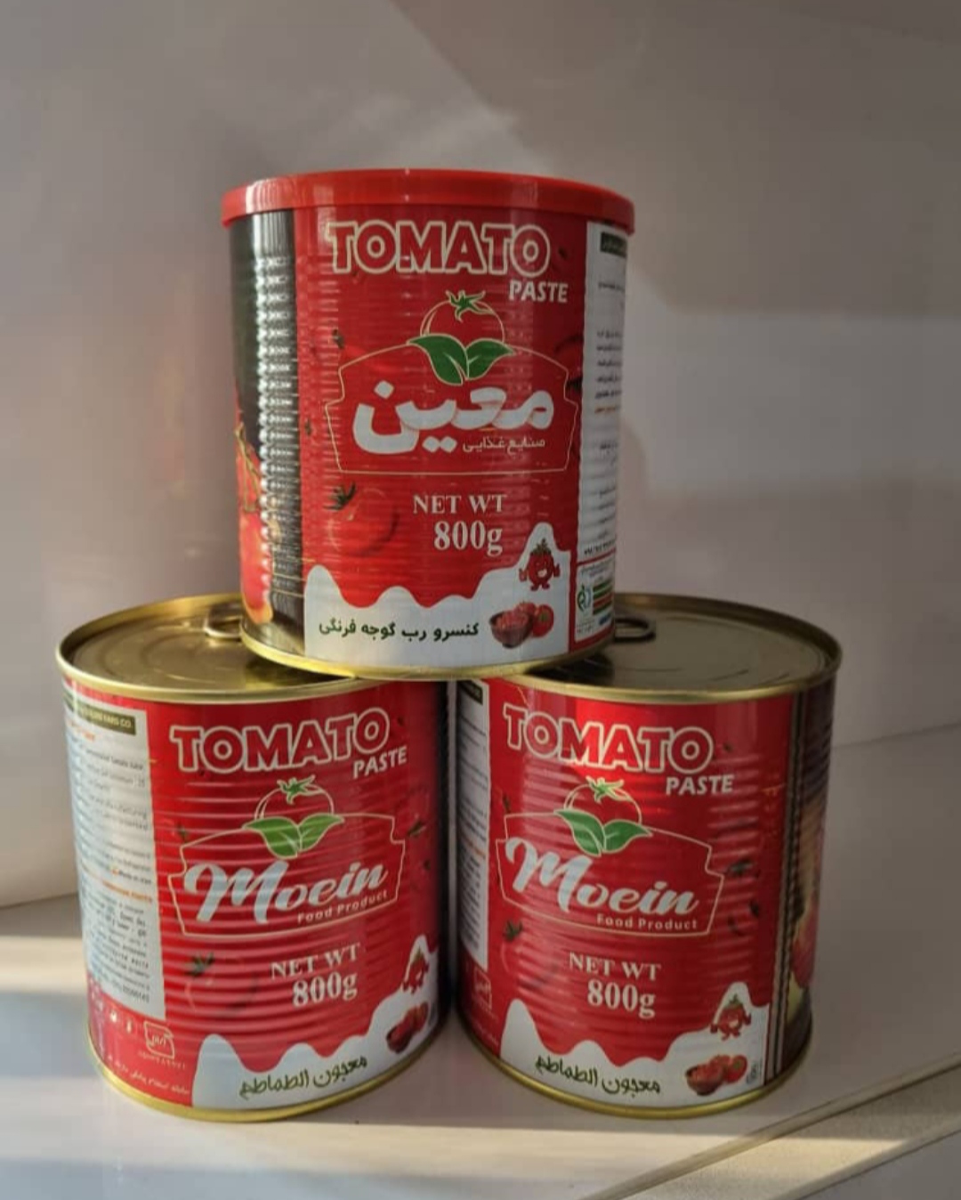 تصویر 1 از رب گوجه فرنگی + برند طاها