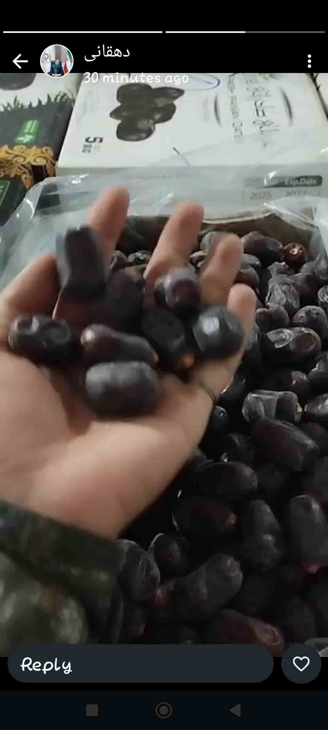 تصویر 1 از قیمت خرما مضافتی با کیفیت ! خرید و فروش فوق العاده