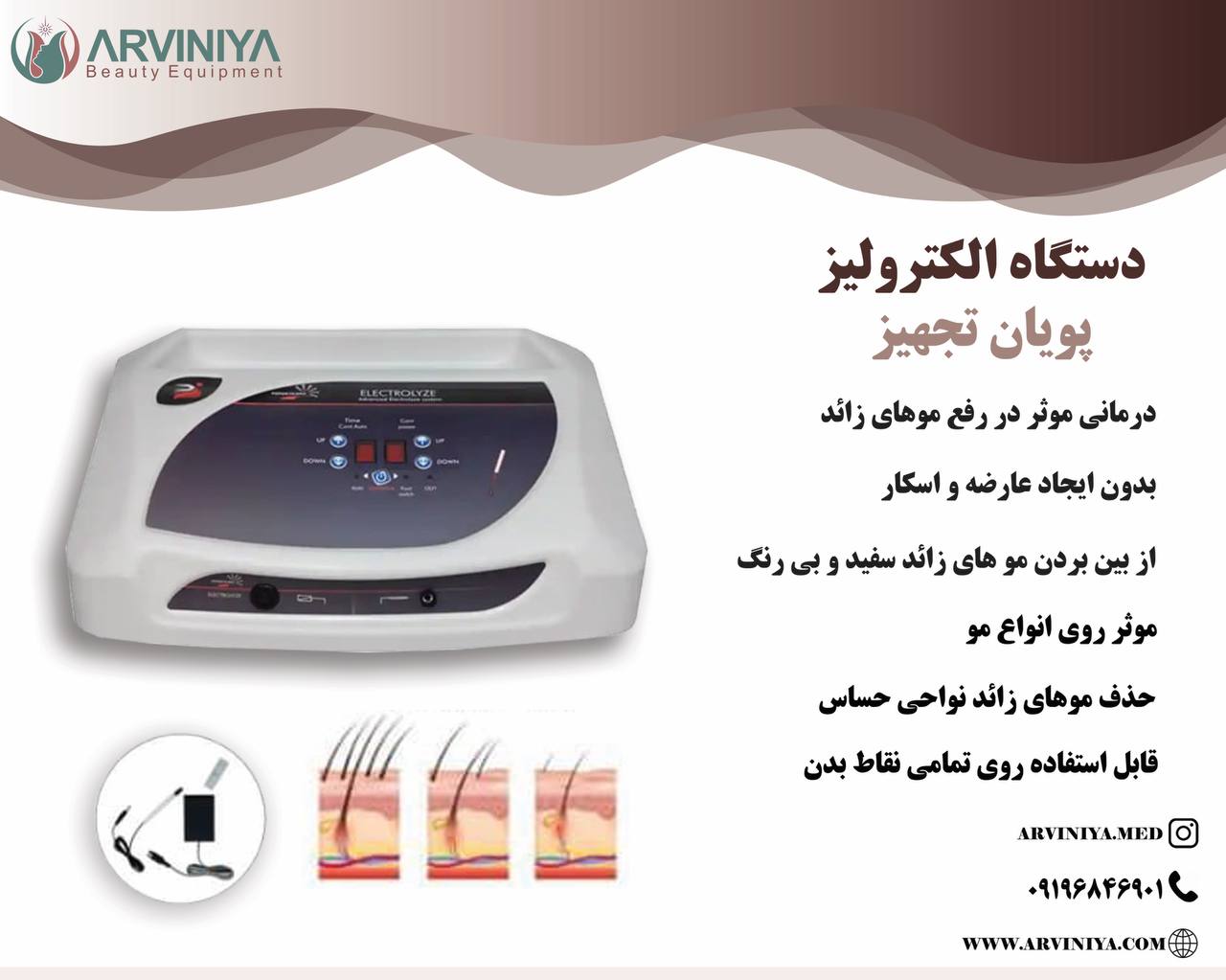 خرید دستگاه الکترولیز موهای سفید با قیمت باور نکردنی