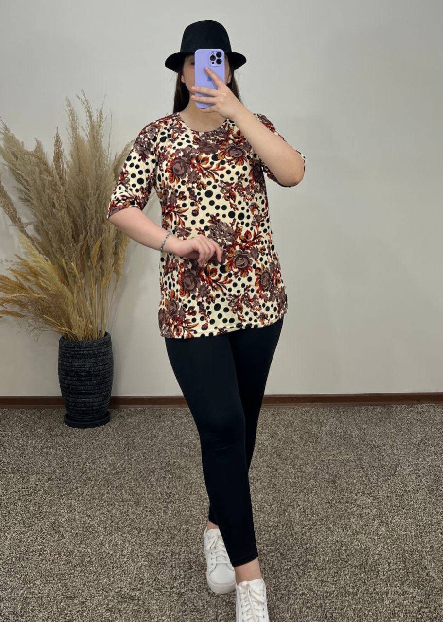 تصویر 4 از خرید تیشرت نخی زنانه تابستانی