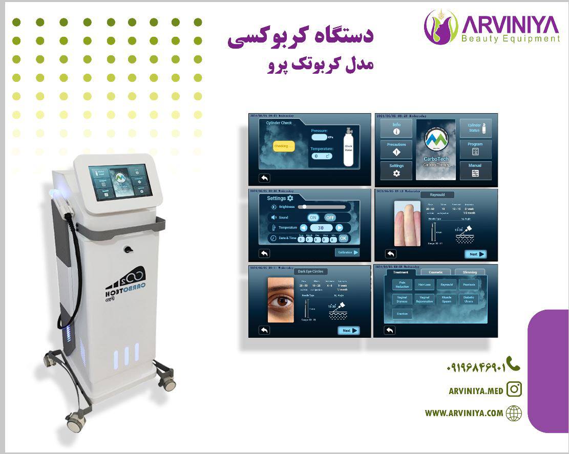 خرید دستگاه کربوکسی کربوتک + قیمت عالی