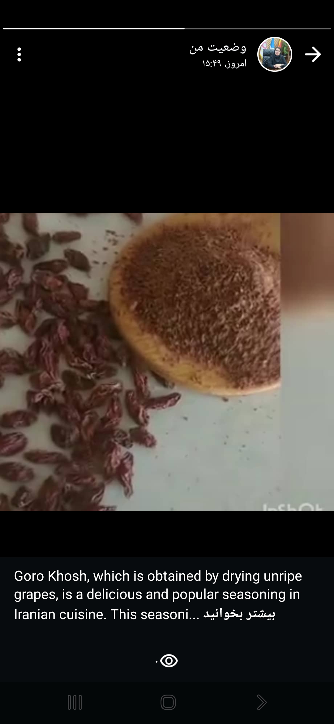 تصویر 2 از فروش غوره خشک سورت شده