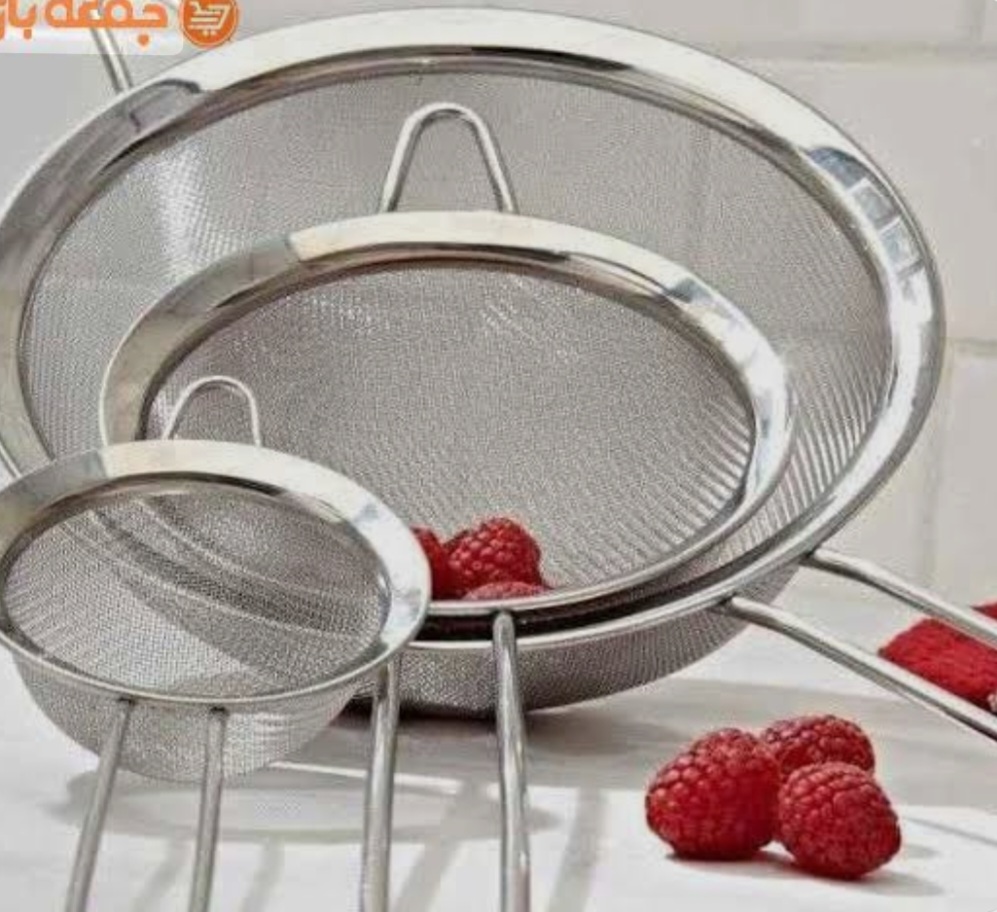 تصویر 4 از فروش عمده الک پلاستیکی و استیل در سایزهای مختلف