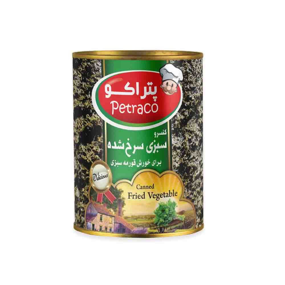 تصویر 1 از فروش عمده + کنسرو سبزی سرخ کرده