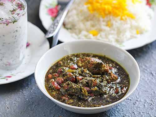 تصویر 1 از خرید + کنسرو قرمه سبزی بدون گوشت
