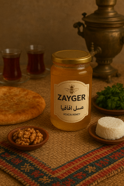 خرید عسل اقاقیا زایگر + با بهترین کیفیت بازار