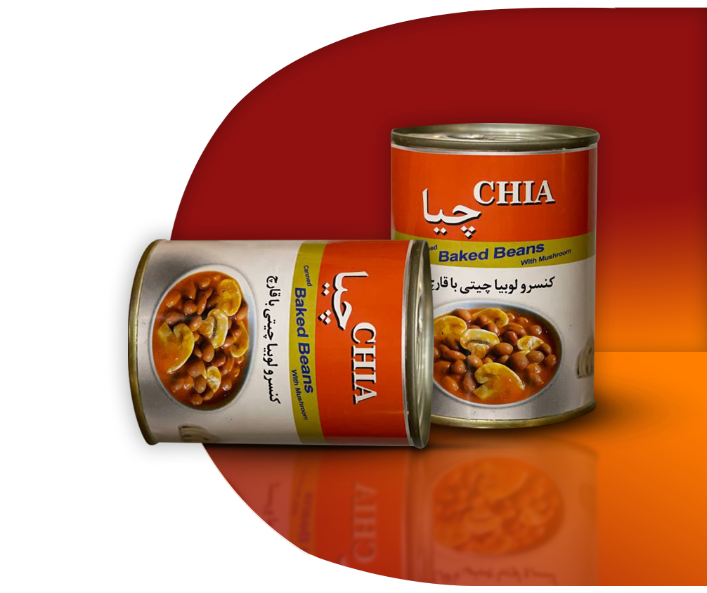 قیمت ویژه کنسرو لوبیا چیتی با قارچ 420 گرمی + فروش عمده و ارزان