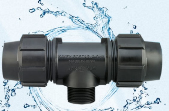 تصویر 7 از قیمت اتصال زانو پیچی پلی اتیلن 125×125 آبرسانی + فروش عمده