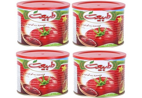 تصویر 2 از قیمت خرید رب گوجه فرنگی طبیعت + عمده و جزئی