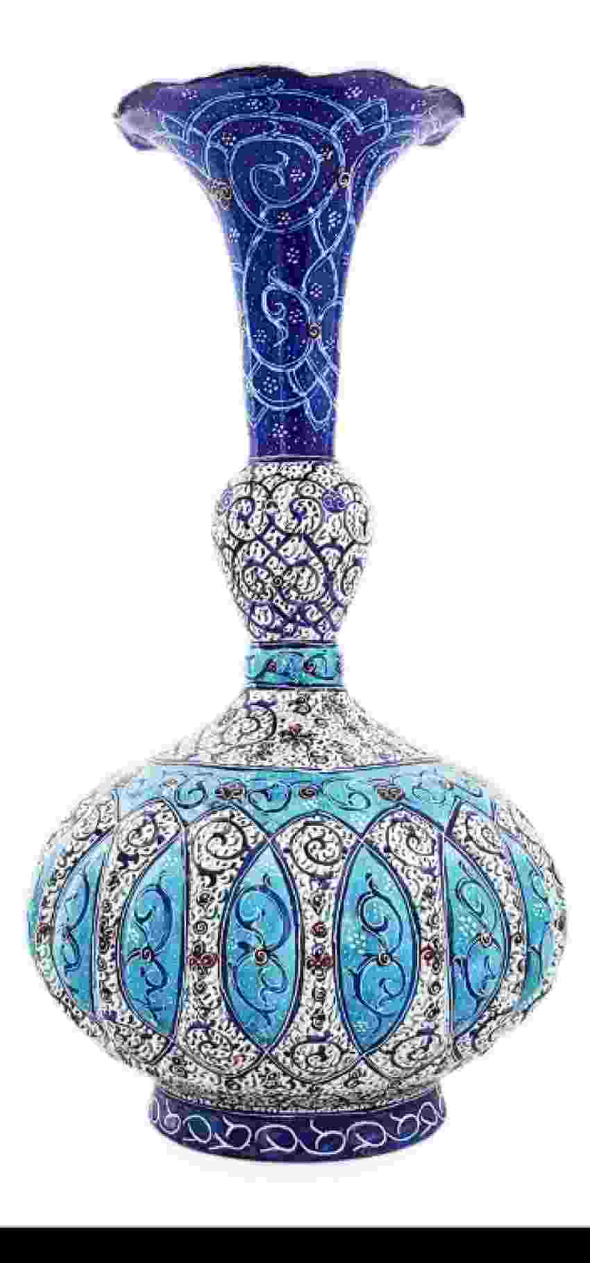 تصویر 3 از گلدان مینا کاری اصفهان
