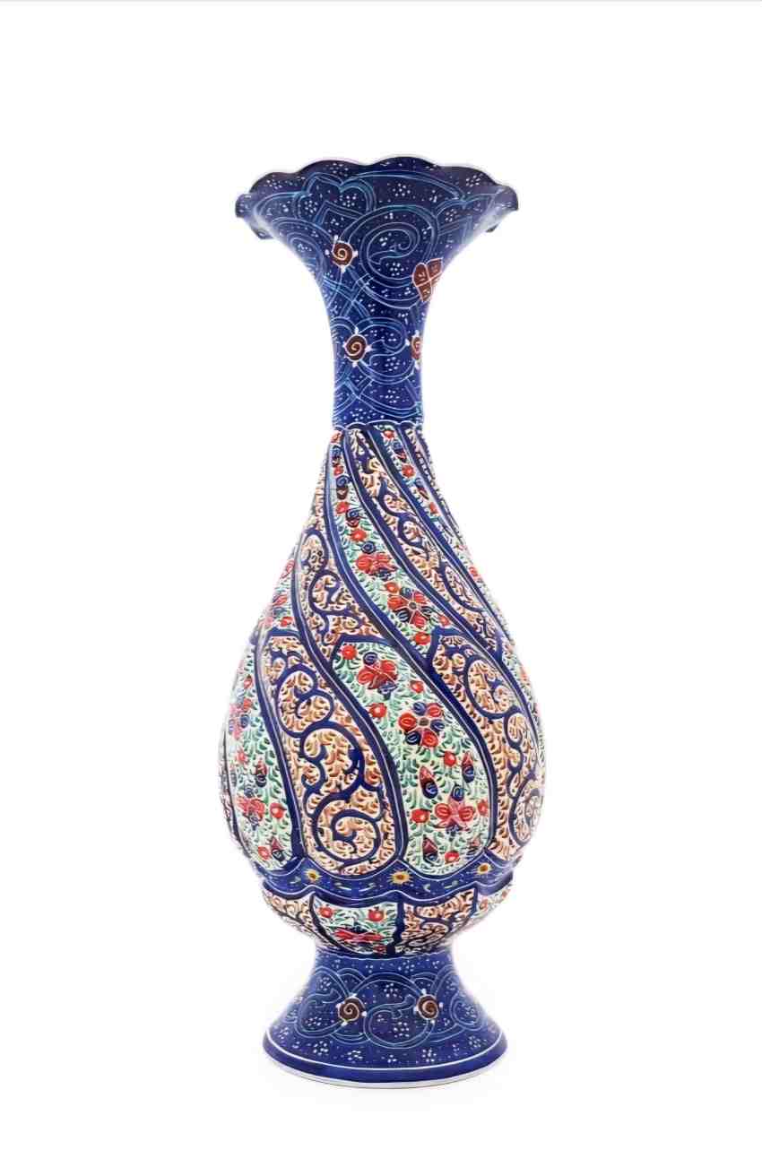 تصویر 1 از گلدان مینا کاری اصفهان