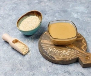 تصویر 2 از خرید کرم کنجد ۳۵۰ گرم + با تضمین کیفیت و قیمت