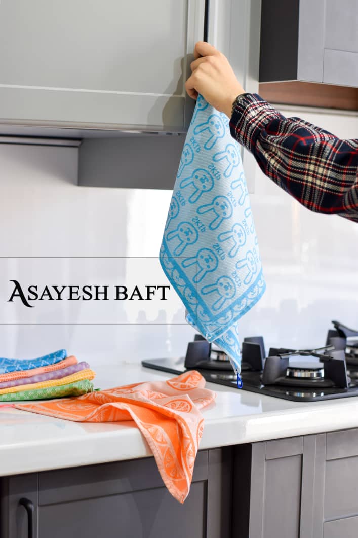 تصویر 4 از قیمت خرید دستمال تنظیف سایز ۵۰×۵۰ در ۸ رنگ با فروش عمده