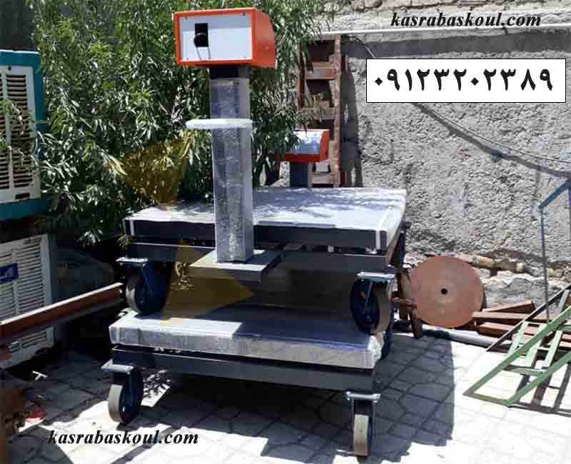باسکول چرخ دار ۱۰۰۰ کیلویی (۱ تنی) مخصوص بارگیری سریع خرید