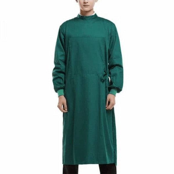 تصویر 2 از قیمت خرید گان جراحی سبز + قیمت فروش استثنایی