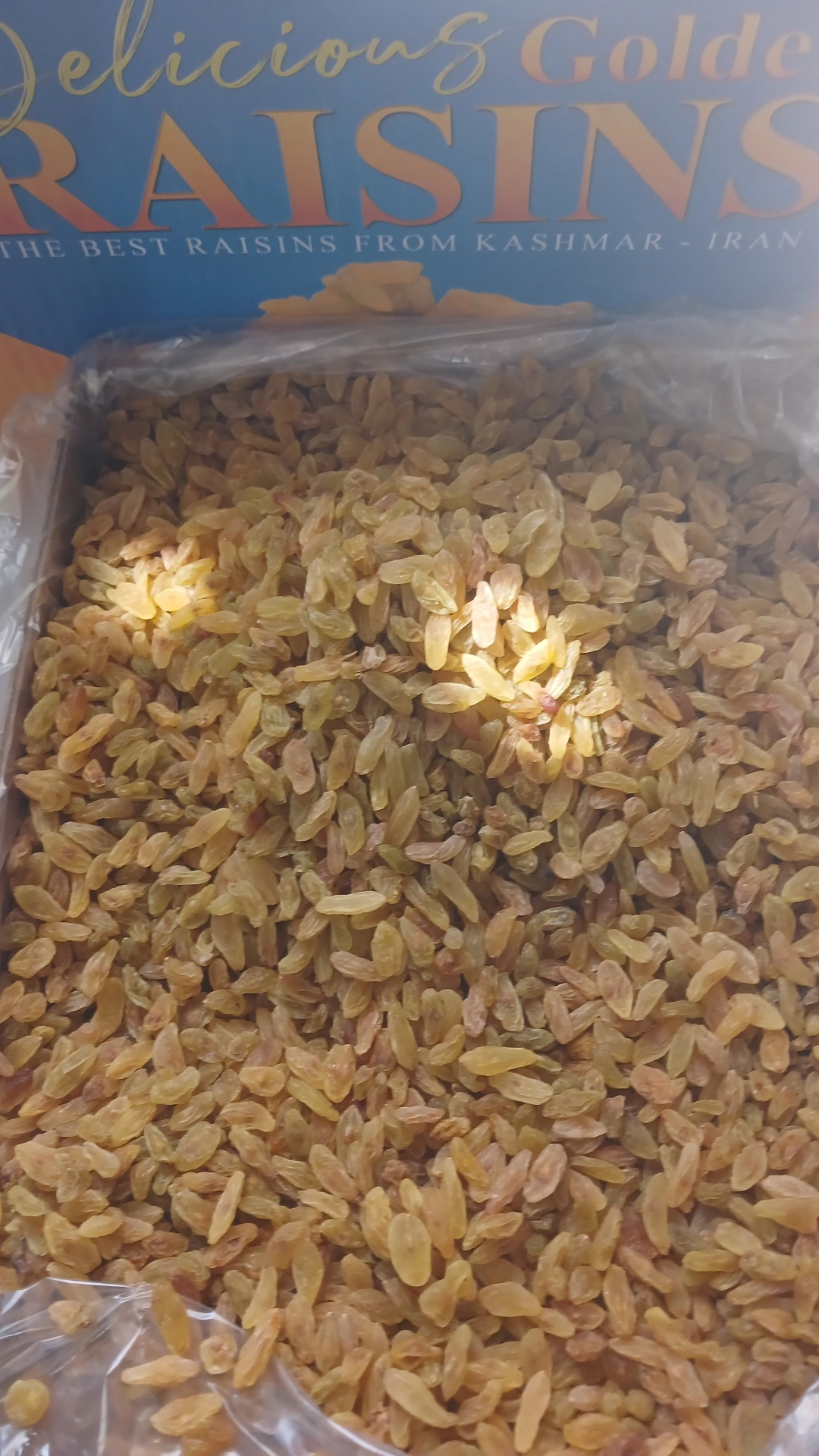 تصویر 1 از کشمش زرد طلایی فروش‌ عمده