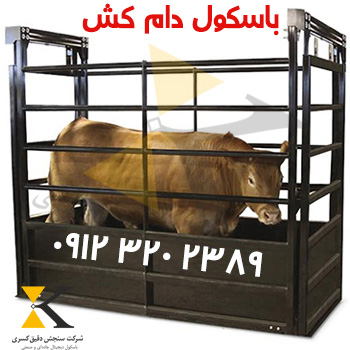 باسکول دام کش ۲ تنی ویژه دامداری‌ های صنعتی قیمت