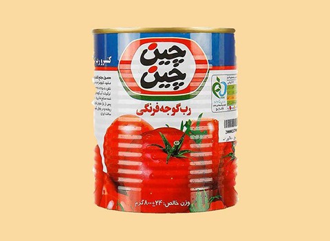 تصویر 1 از خرید اینترنتی رب گوجه فرنگی + فروش ویژه درب کارخانه