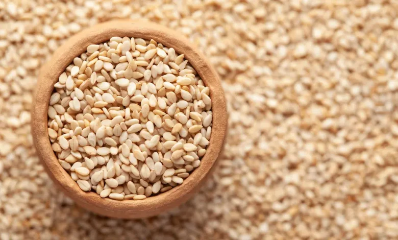 قیمت عمده کنجد تمیز شده مخصوص ارده‌ گیری