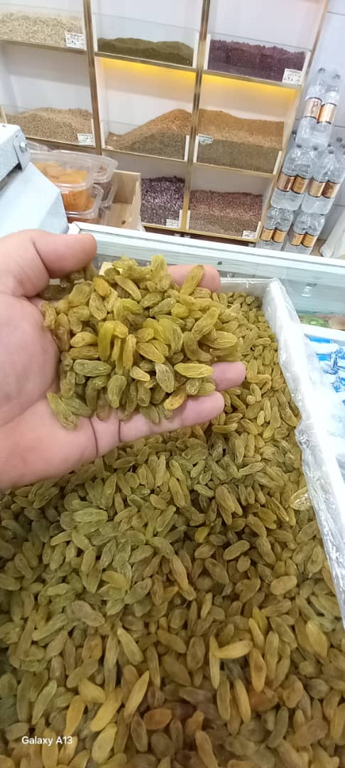 کشمش سبز قلمی کاشمر + خرید