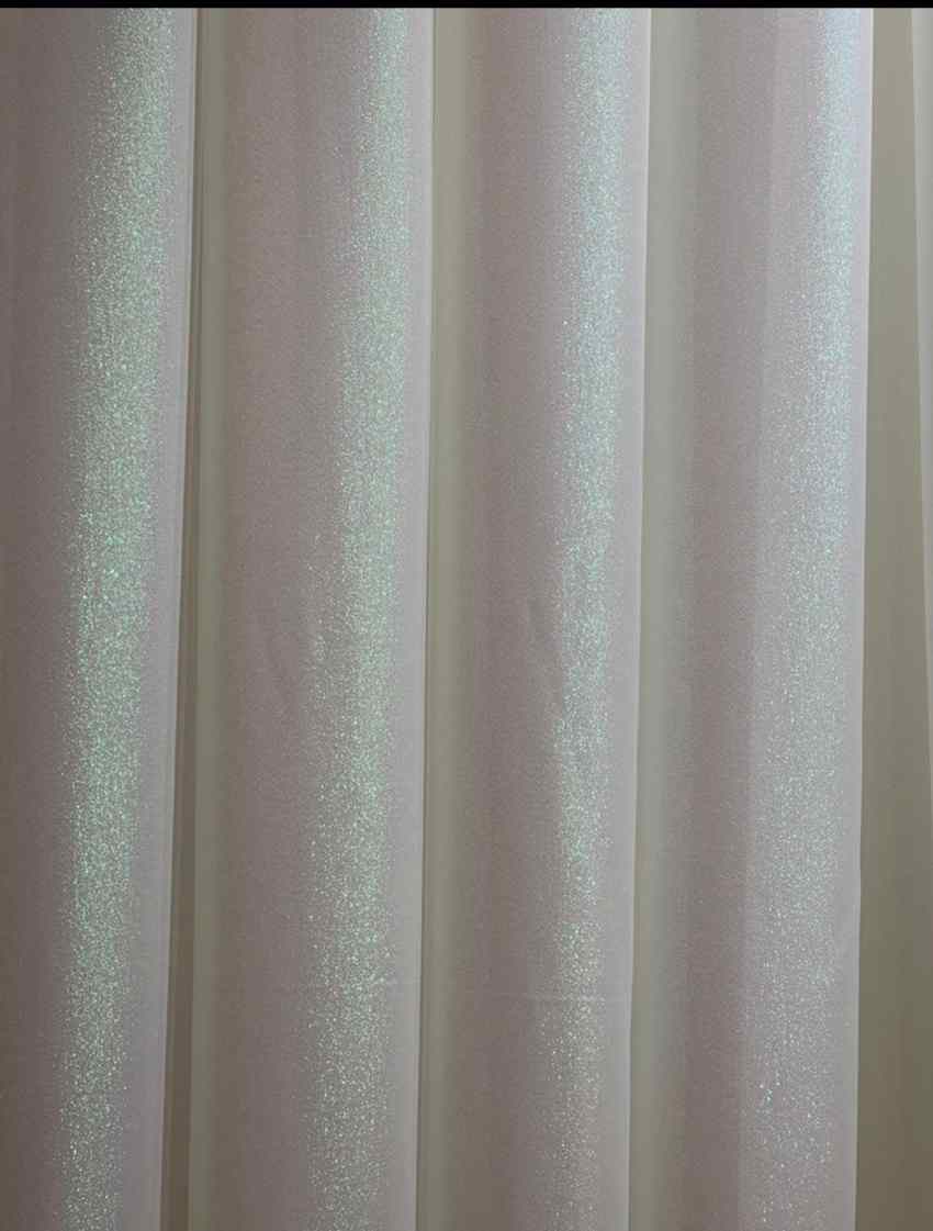 تصویر 1 از پارچه پرده ای حریر اسکاچی هفت رنگ
