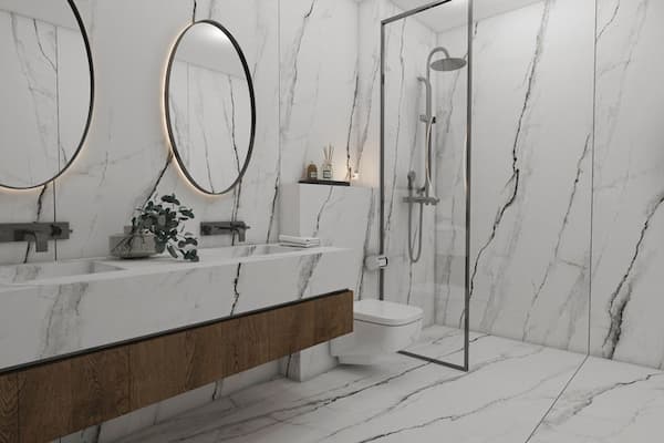تصویر 3 از قیمت سرامیک اسلب کف سرویس بهداشتی با کیفیت ارزان + خرید عمده