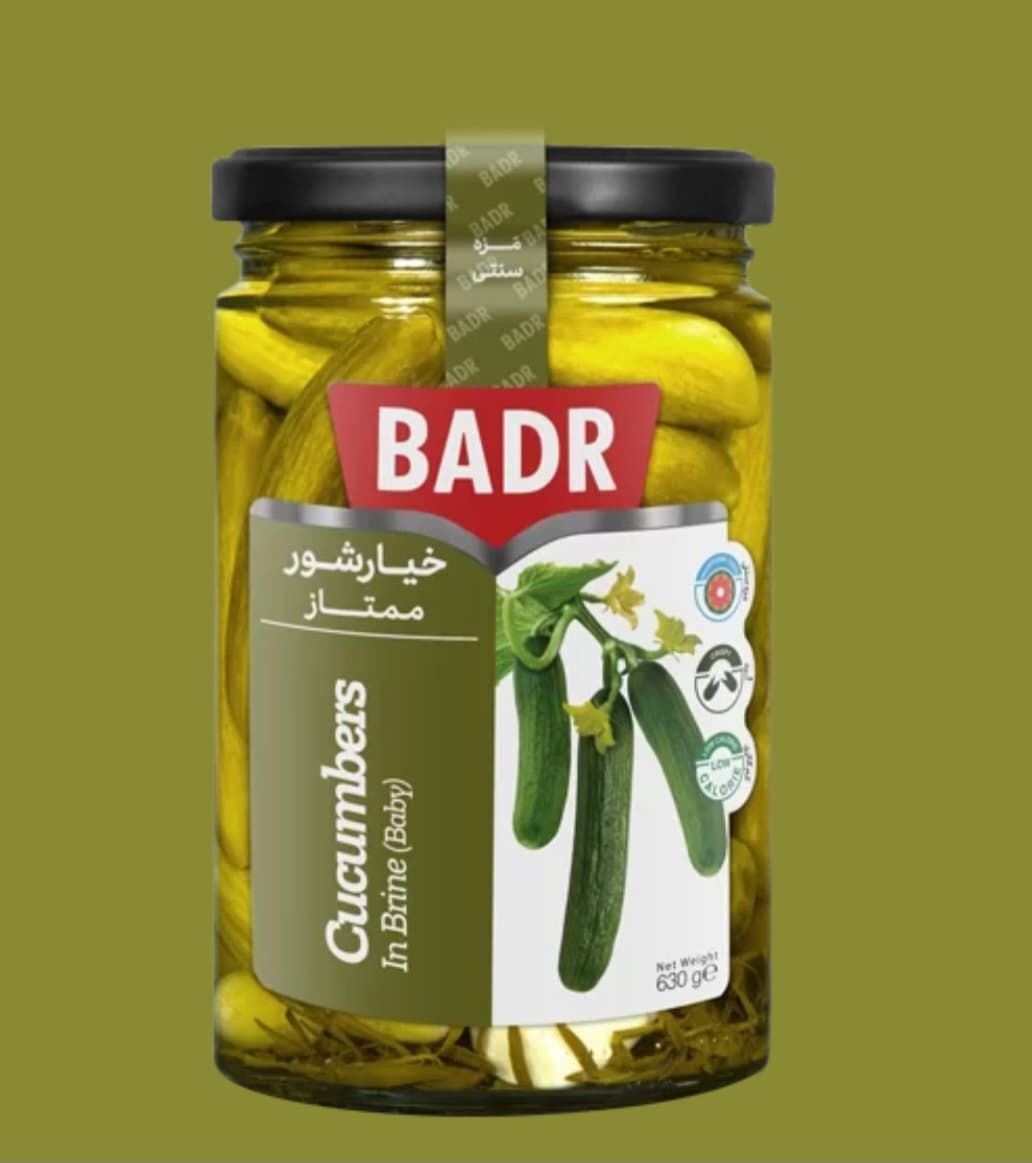 سفارش آنلاین خیارشور ممتاز بدر + قیمت رقابتی