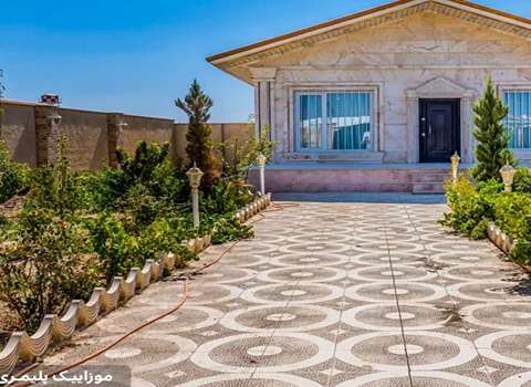 تصویر 3 از فروش عمده موزاییک طرح یاس با تنوع رنگ + قیمت رقابتی