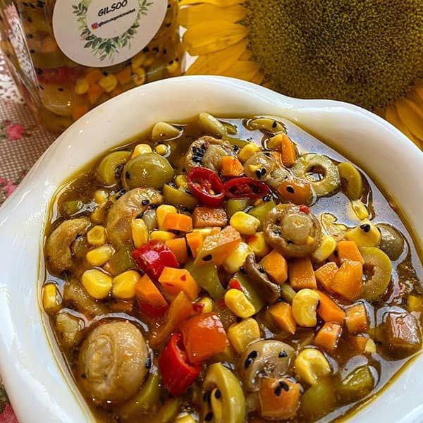 تصویر 4 از ترشی مدیترانه ای خانگی + صادراتی