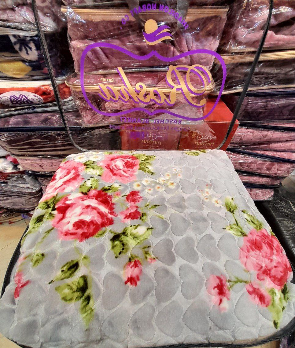 تصویر 2 از پتو گلدار دو نفره مشهد + قیمت