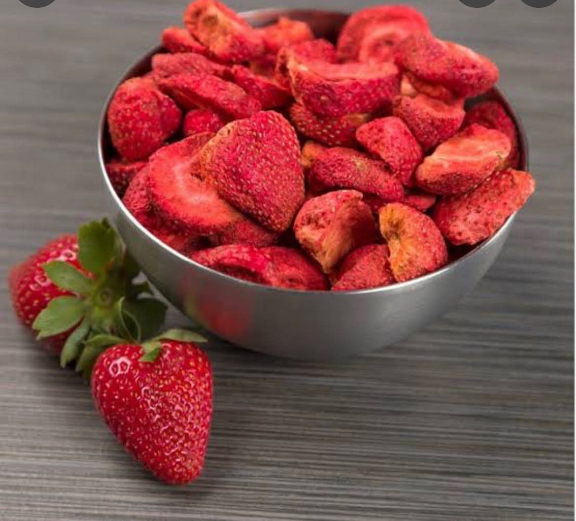 تصویر 3 از خرید ویژه توت فرنگی پفکی(فریزدرایر) + با کیفیت عالی