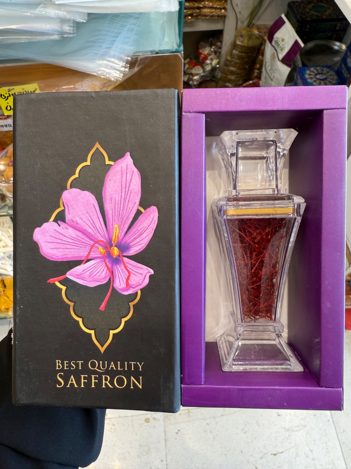 تصویر 1 از فروش مستقیم زعفران سرگل صادراتی یک مثقالی + قیمت رقابتی