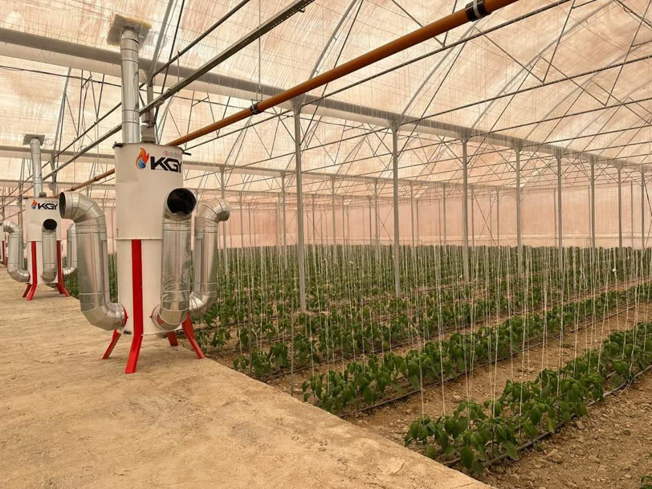 تصویر 1 از خرید بخاری صنعتی گلخانه ECO 250 با فروش مستقیم و قیمت عمده