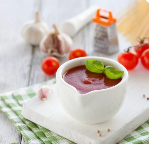 تصویر 1 از فروش عمده رب گوجه‌فرنگی احمر + تغلیظ شده با نمک