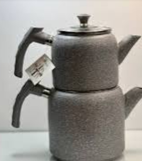 تصویر 1 از فروش استثنایی ظروف آلومینیومی کتری قوری چکشی سرهمی