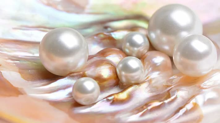 تصویر 3 از خرید سنگ جواهری مرواریدی + قیمت فروش استثنایی
