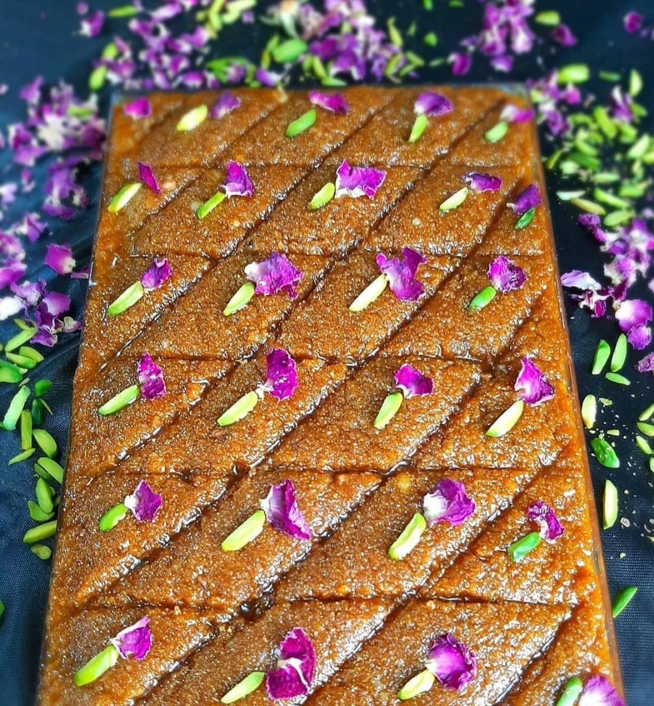 تصویر 2 از قیمت خرید مستقیم حلوا خرمایی ۵۰۰ گرم از تولید کننده